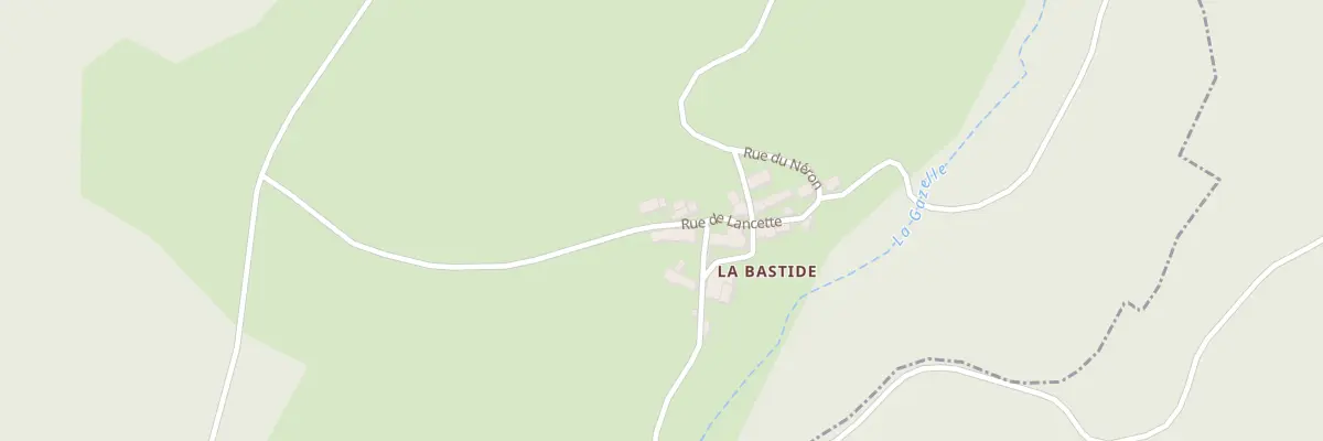 Plan du 5064 La Bastide à Saint-Préjet-d’Allier