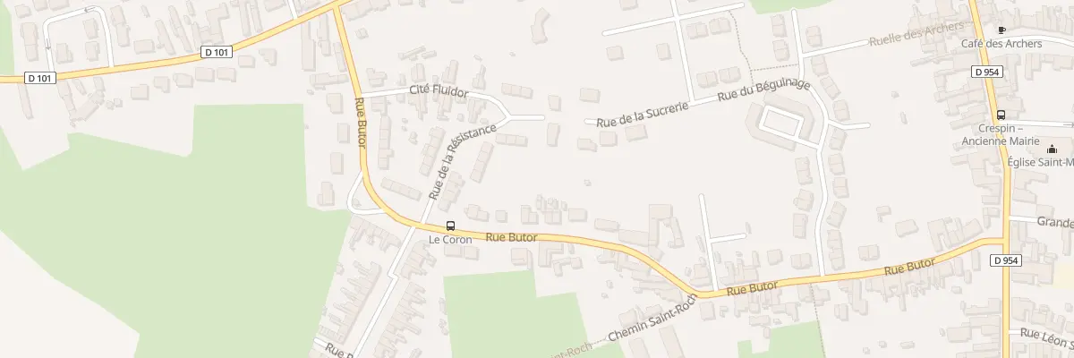 Plan du 42 Rue Butor à Crespin