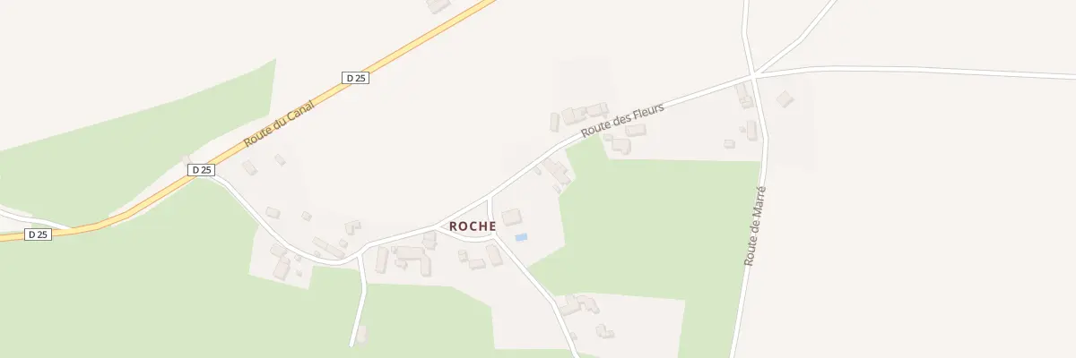 Plan du 90 Roche à Achun
