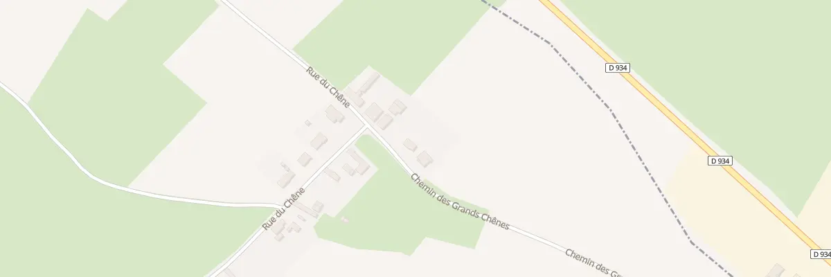 Plan du 5214 Che des Grands Chenes à Fontaine-au-Bois