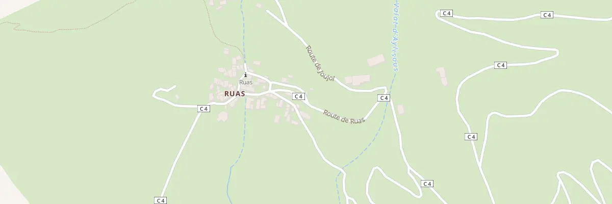 Plan du 5079 Ruas aux Bondons