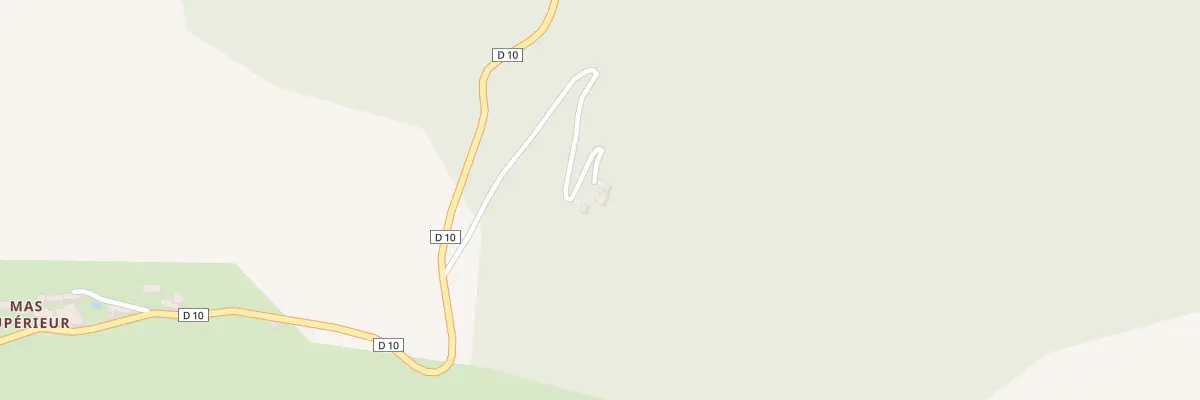 Plan du 5142M La Vernede à Saint-André-de-Valborgne