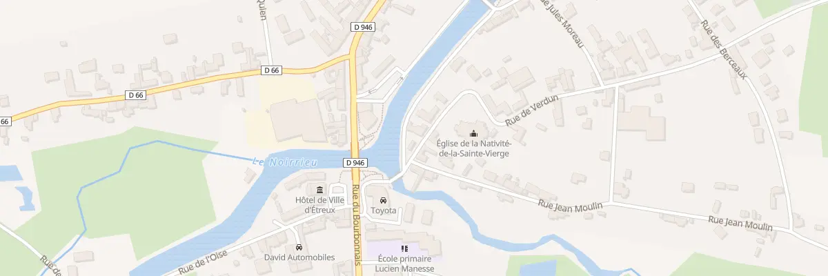 Plan du 97 Rue de Verdun à Étreux