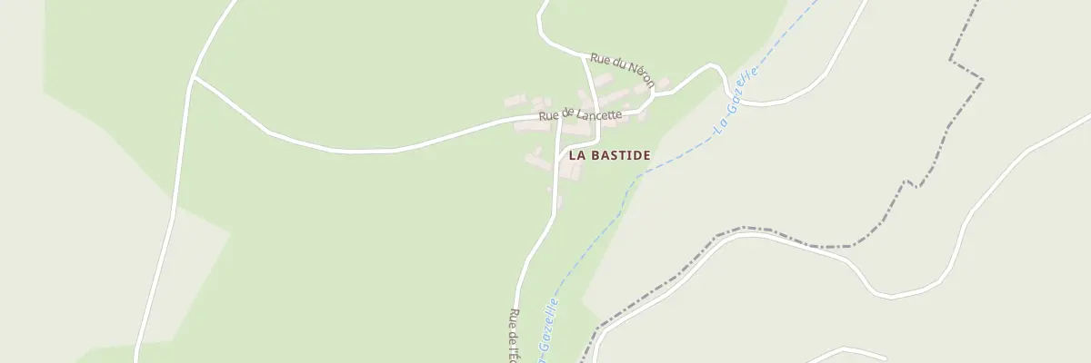 Plan du 5065 La Bastide à Saint-Préjet-d’Allier