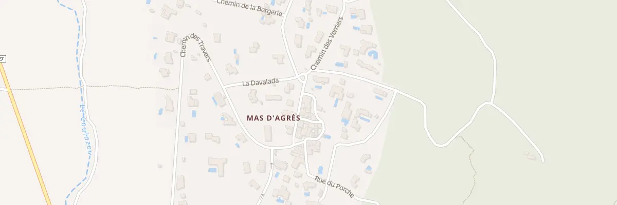 Plan du 5201 Mas d’Agres à La Boissière