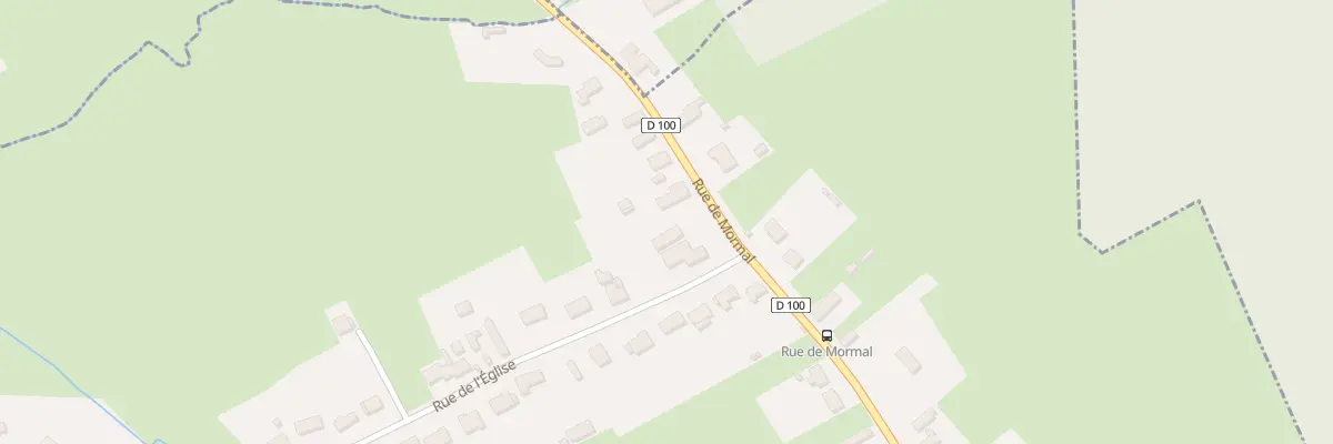 Plan du 158 Rue de Mormal à Hecq