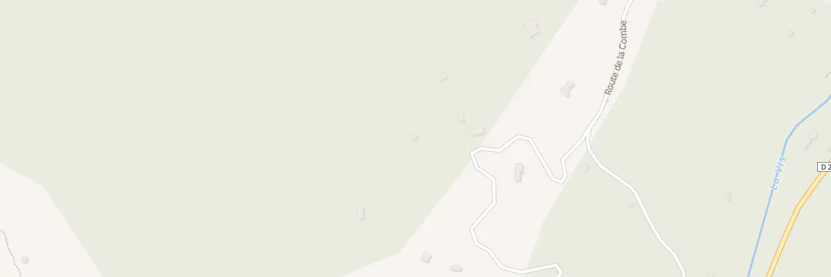 Plan du 5390 Rte de la Combe à Saint-Laurent-le-Minier