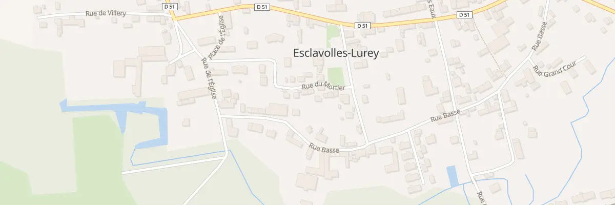 Plan du 9 Rue du Mortier à Esclavolles-Lurey