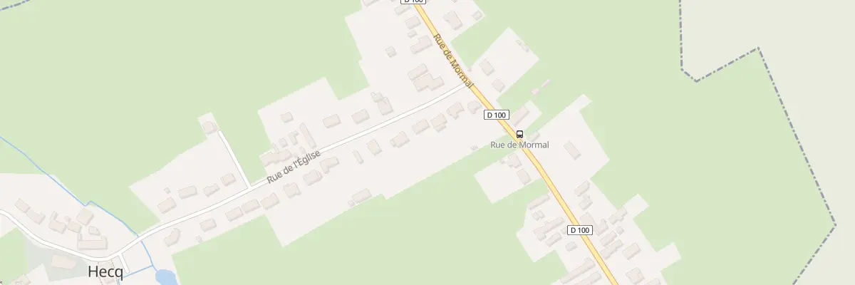 Plan du 540 Rue de l’Eglise à Hecq