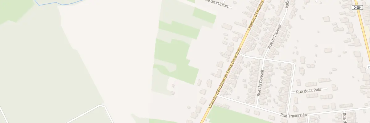 Plan du 90 Rue Entre Deux Bois à Crespin