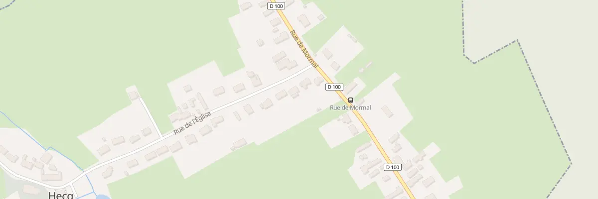 Plan du 564 Rue de l’Eglise à Hecq