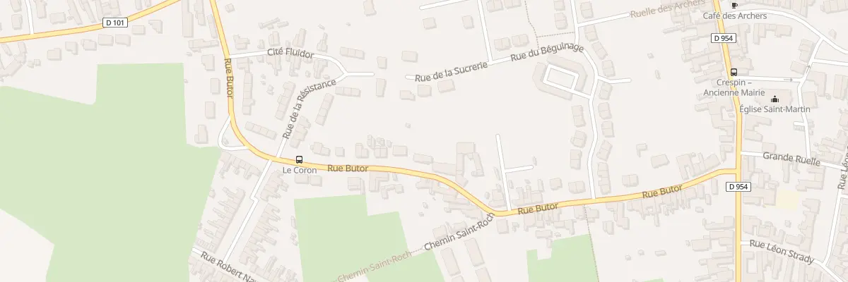 Plan du 30 Rue Butor à Crespin