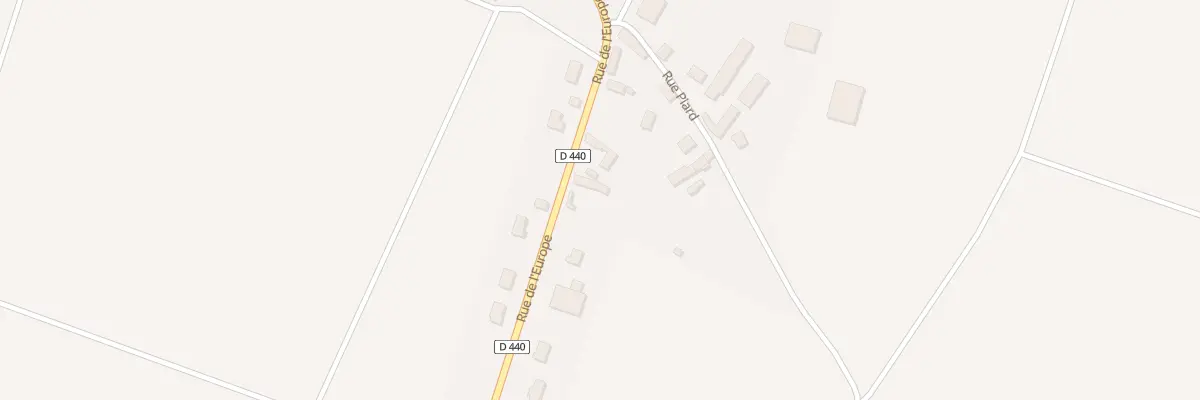 Plan du 20 Rue de l’Europe à Avon-la-Pèze