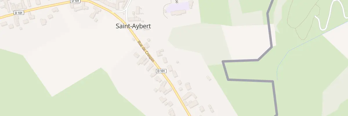 Plan du 9 Rue de Crespin à Saint-Aybert