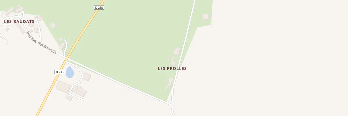 Plan du 608 Rte des Bruns à Saint-Martin-des-Lais