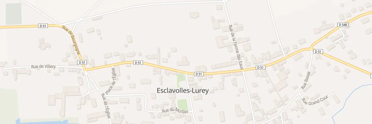 Plan du 22 Rue de Bourgogne à Esclavolles-Lurey