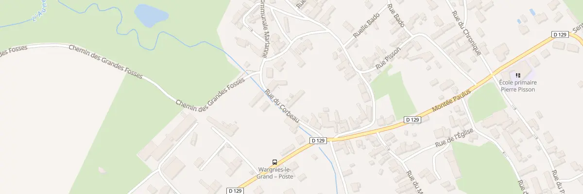 Plan du 8 Rue du Corbeau à Wargnies-le-Grand