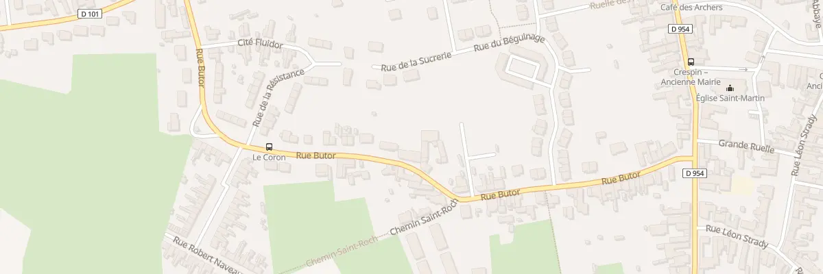 Plan du 28 Rue Butor à Crespin