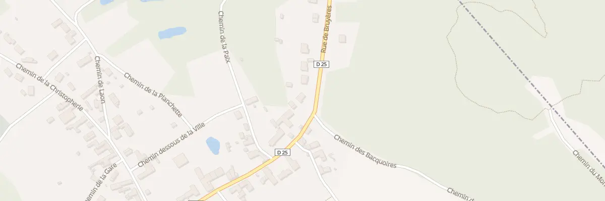 Plan du 26 Rue de Bruyères à Vorges