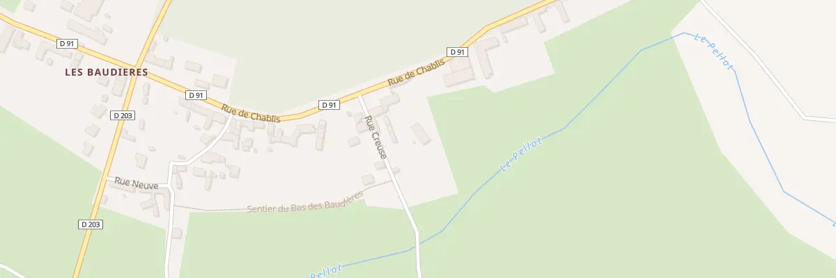 Plan du 4X Rue Creuse à Héry