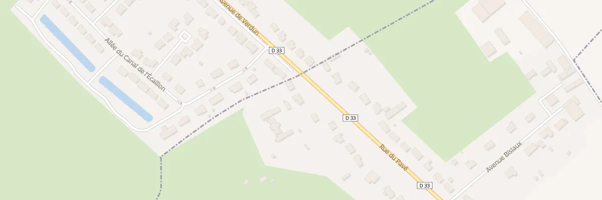 Plan du 4 Rue du Pavé à Potelle