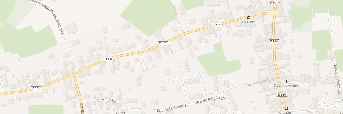 Plan du 25 Rue du Commandant O’Reilly à Crespin