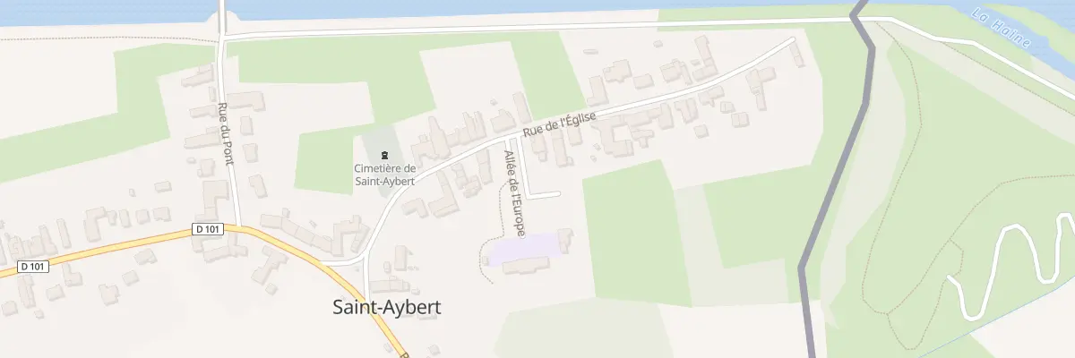 Plan du 18B Rue de l’Eglise à Bruay-sur-l’Escaut