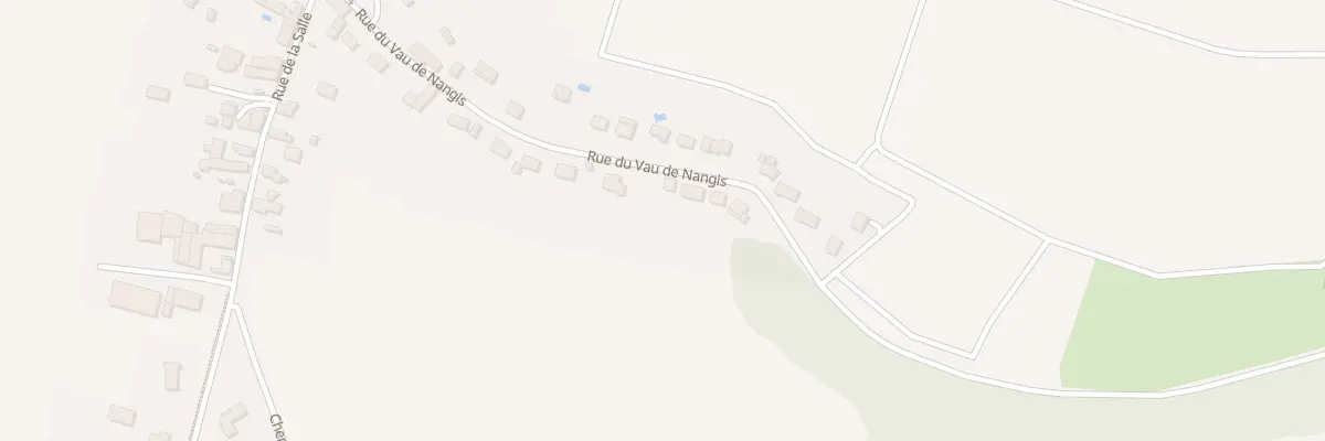 Plan du 20 Rue du Vaux de Nangis à Quenne