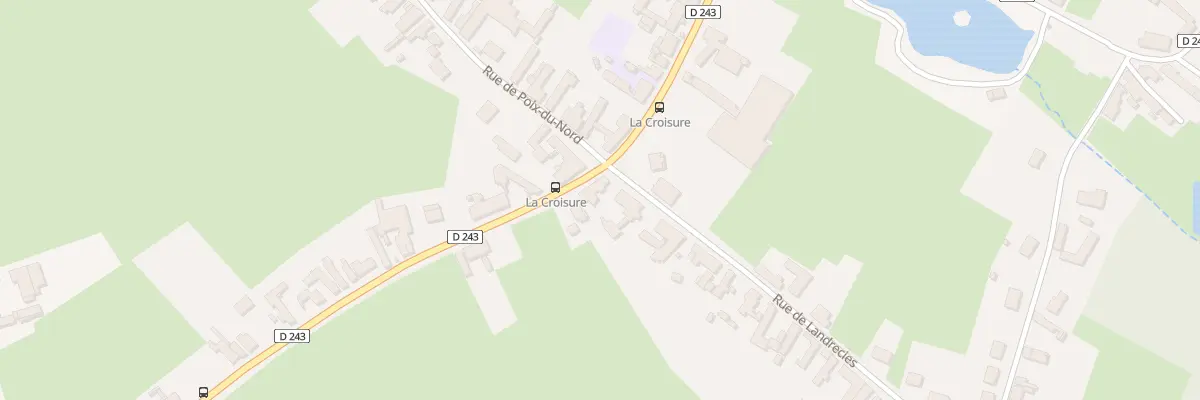 Plan du 1 Rue de Robersart à Preux-au-Bois