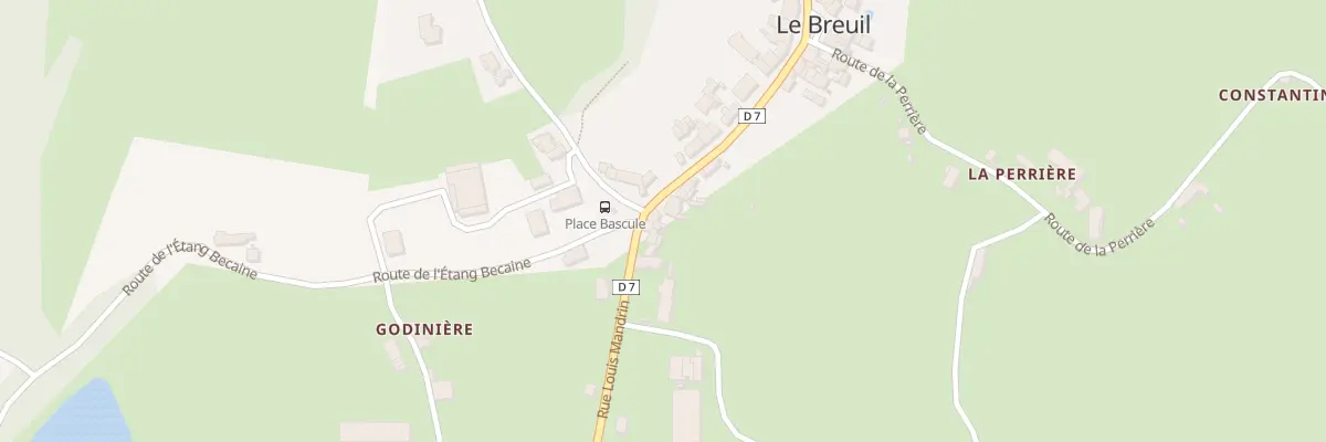 Plan du 5050 Le Bourg au Breuil