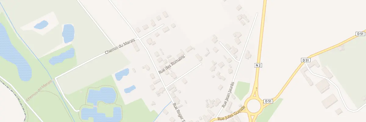 Plan du 9 Rue Roger Salengro à Chambry