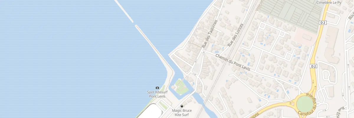 Plan du 7 Rue des Colverts à Sète