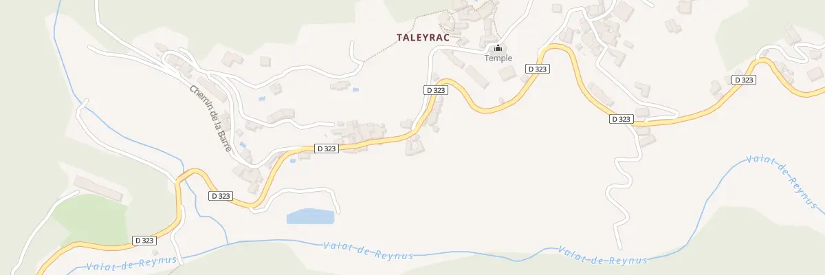Plan du 6428 Les Faisses à Val-d’Aigoual