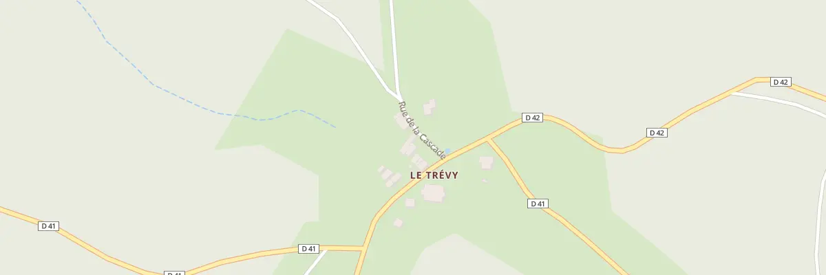 Plan du 5716 Le Trevy à Augerolles