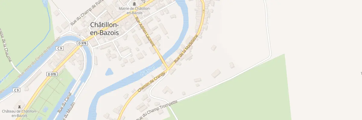 Plan du 48 Rue de la Madeleine à Châtillon-en-Bazois
