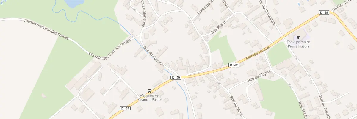 Plan du 6 Rue du Corbeau à Wargnies-le-Grand
