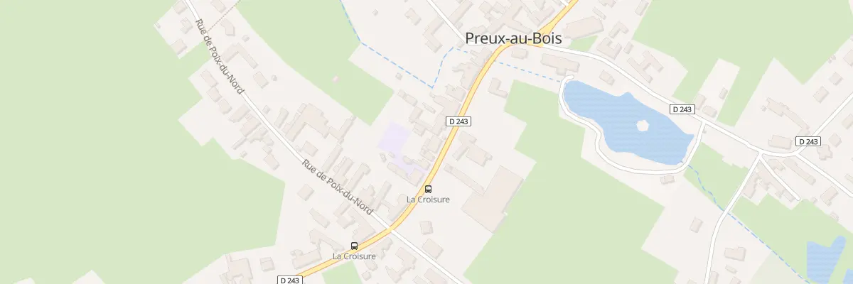 Plan du 26 Rue du Village à Preux-au-Bois