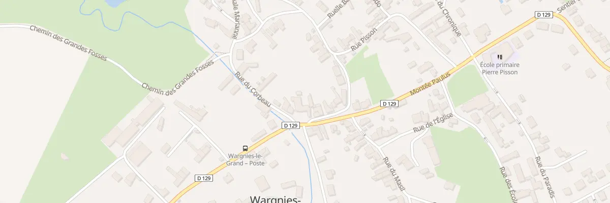 Plan du 1 Rue de la Fontaine à Wargnies-le-Grand