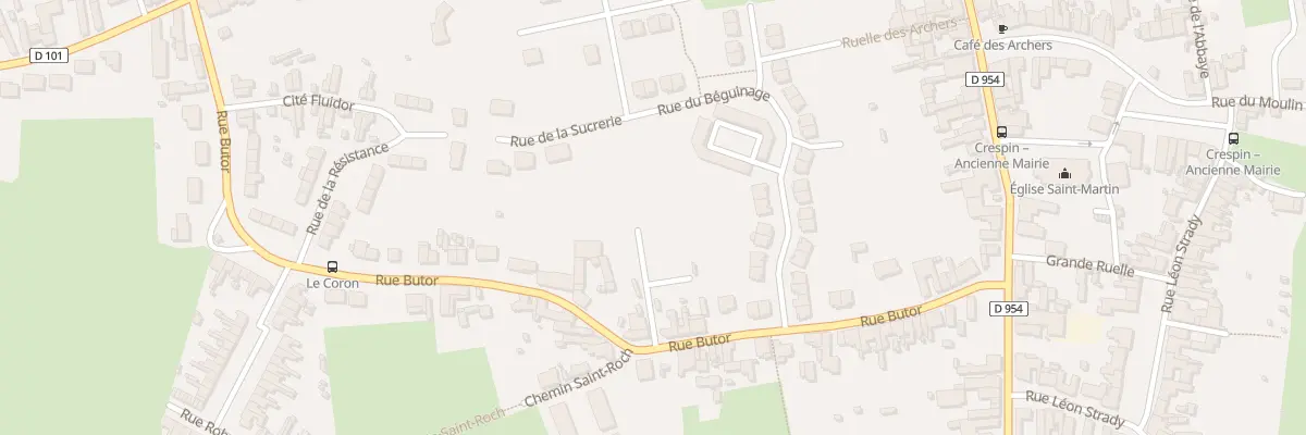 Plan du 22 Rue Butor à Crespin