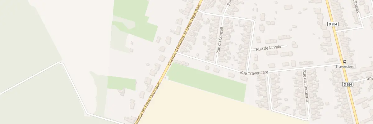Plan du 107 Rue Entre Deux Bois à Crespin