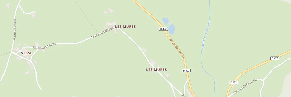 Plan du 5163 Les Mures à La Guillermie