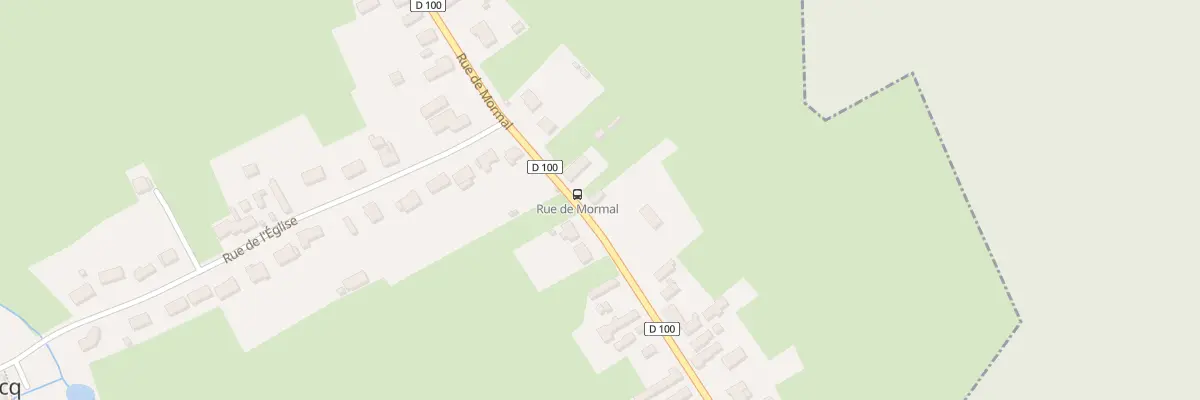 Plan du 307 Rue de Mormal à Hecq