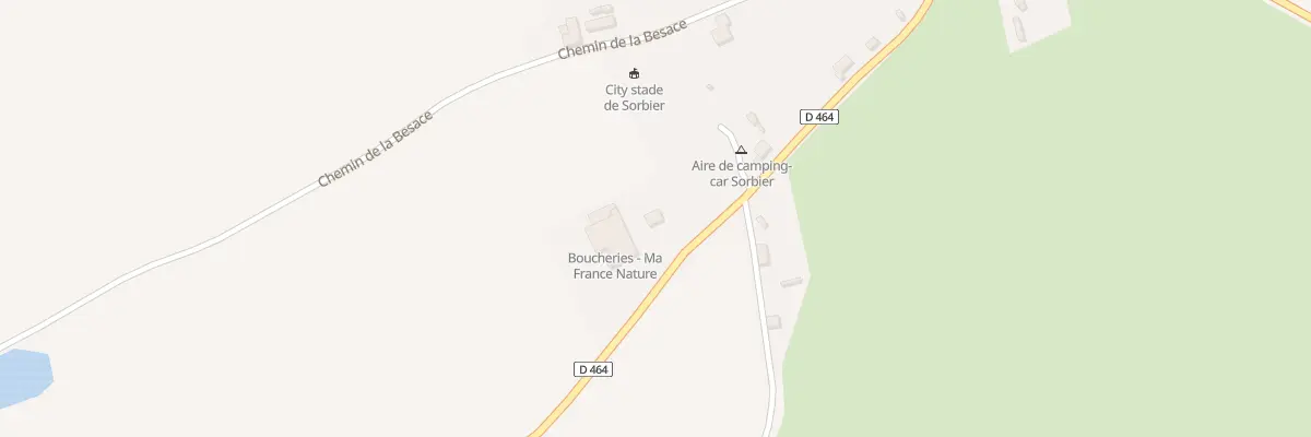 Plan du 16 Rte de Varennes-sur-têche à Sorbier