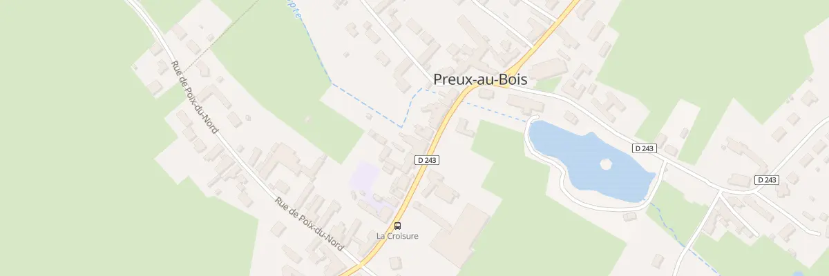 Plan du 18 Rue du Village à Preux-au-Bois