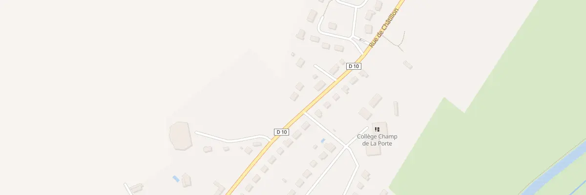 Plan du 37B Rue de Châtillon à Cercy-la-Tour