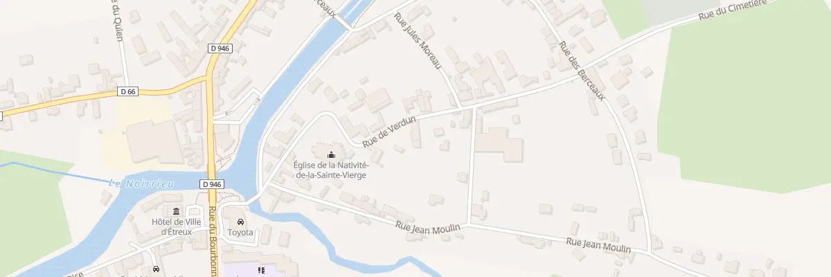 Plan du 292 Rue de Verdun à Étreux