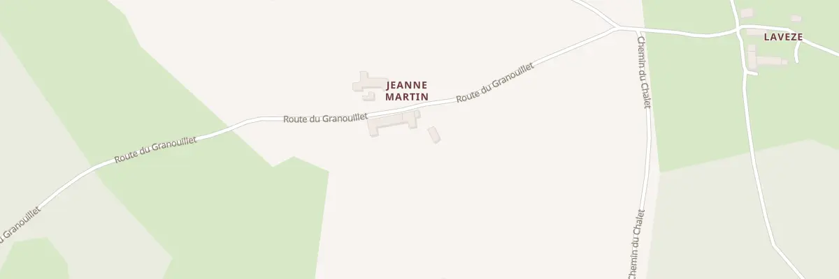 Plan du 956 Rte du Granouillet à Connangles