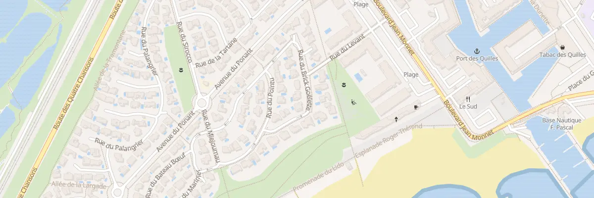 Plan du 10 Rue du Brick Goélette à Sète