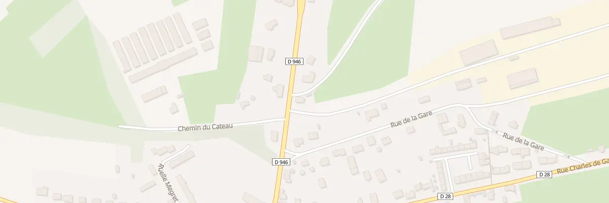 Plan du 782 N 45 de Marle A Valenciennes à Étreux