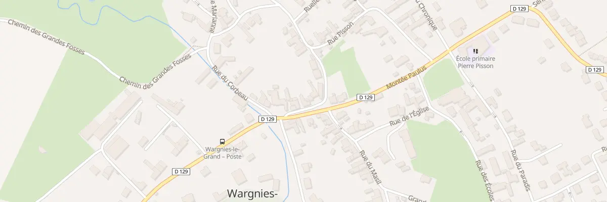 Plan du 9 Rue de la Fontaine à Wargnies-le-Grand